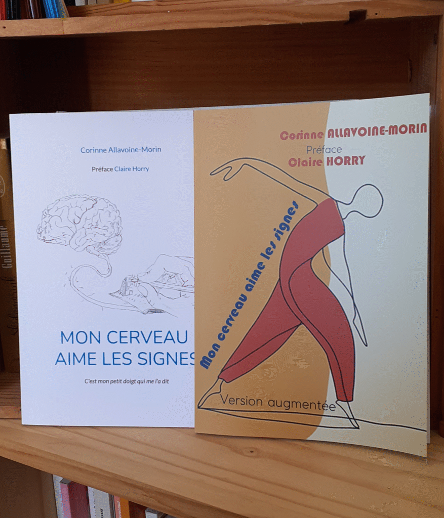 Page de couverture des deux versions du livre.